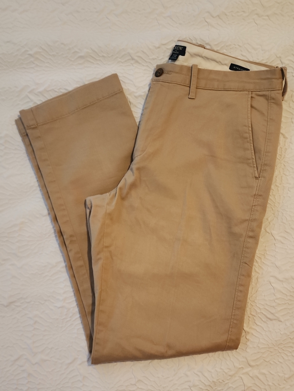 NWOT; J. Crew Men's Chino Pants in Khaki Tan